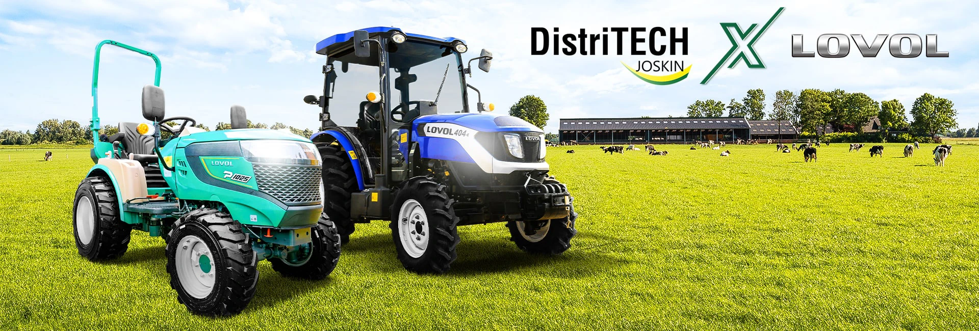 Début de la distribution des tracteurs LOVOL