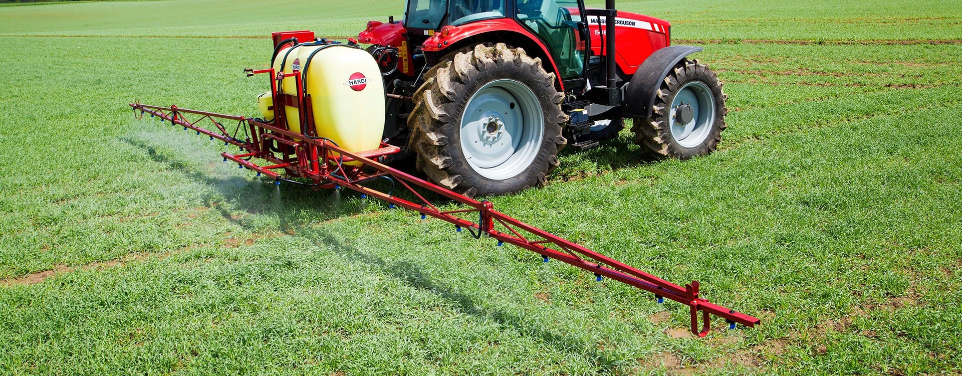 Gedragen veldspuiten